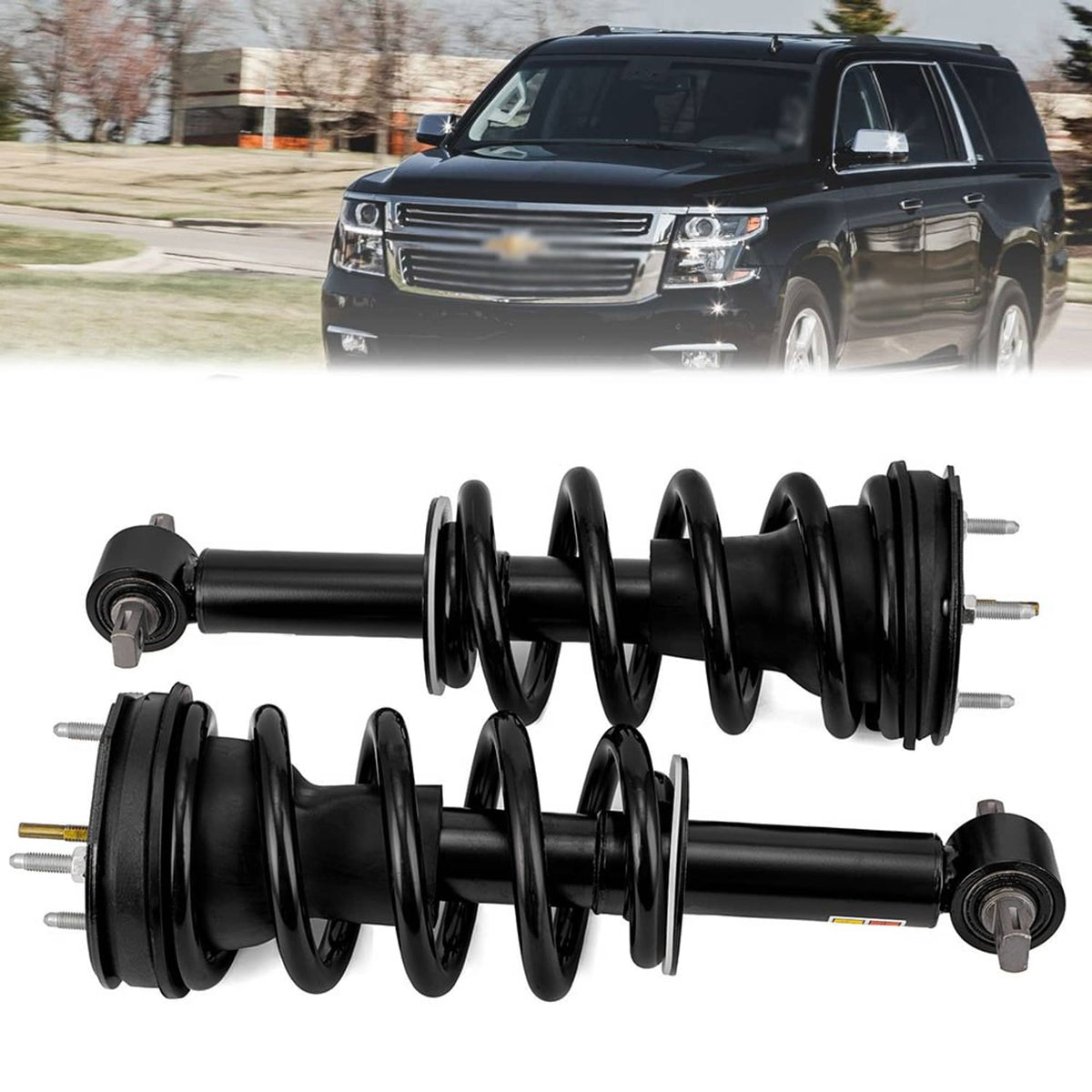 Solidspare Front Magnetic Shock Strut Assembly For 2007-2014 Chevrolet Suburban 1500 Tahoe