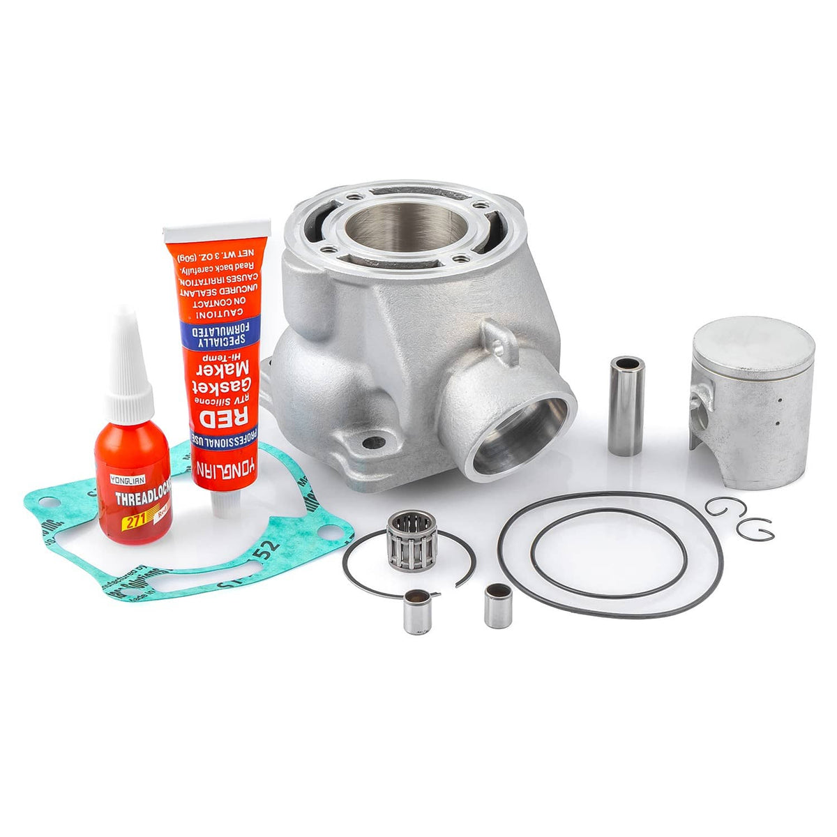 Solidspare Top End Rebuild Kit for Yamaha YZ80 1993-01& YZ85 2002-20 Cylinder Piston Gasket