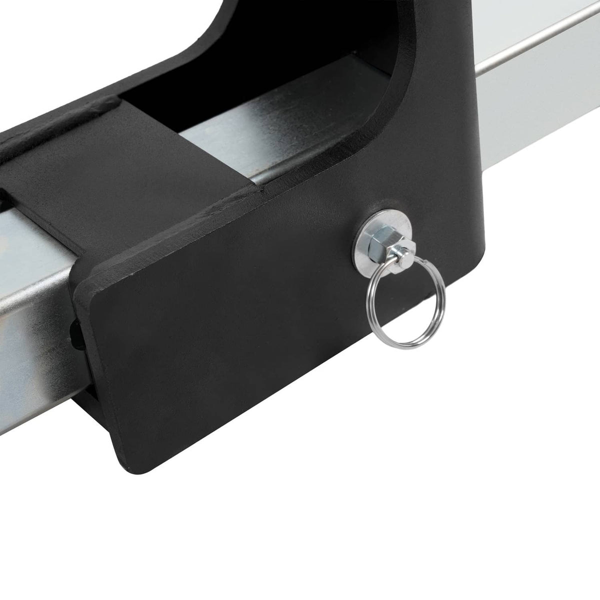 Solid Spare 2" Receiver 500LB Hitch Truck Step XL Telescoping Up to 32" for Large Truck SUVs
