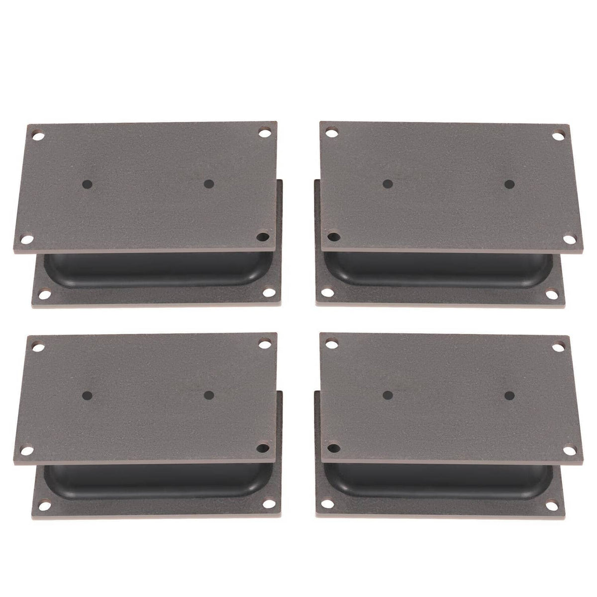 Solidspare 4PC Rubber Isolator Shock Mount For Stanley Bobcat Hydraulic Vibratory Compactor