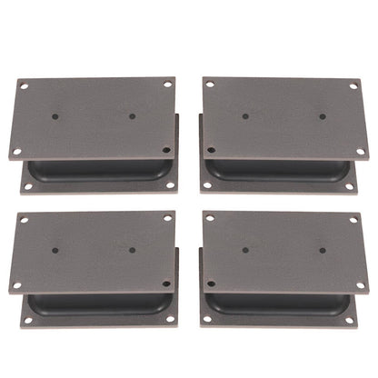 Solidspare 4PC Rubber Isolator Shock Mount For Stanley Bobcat Hydraulic Vibratory Compactor