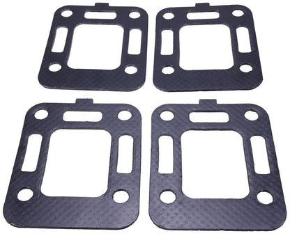 Solid Spare 4 For Mercruiser 120 140 165 2.5 3.0L V8 Exhaust Elbow Gasket 27-997772 18-2833