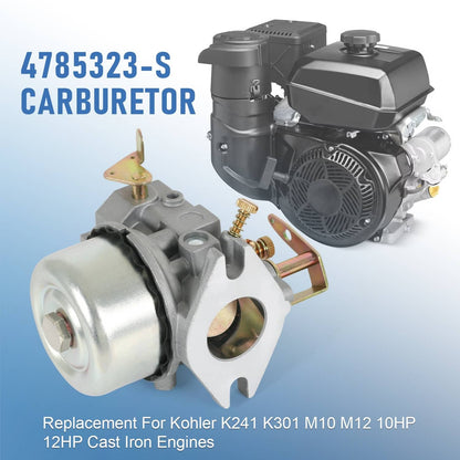 Solidspare Carburetor FITS FOR Kohler K241 K301 10HP 12HP Cast Iron Engines Carb Cub Cadet
