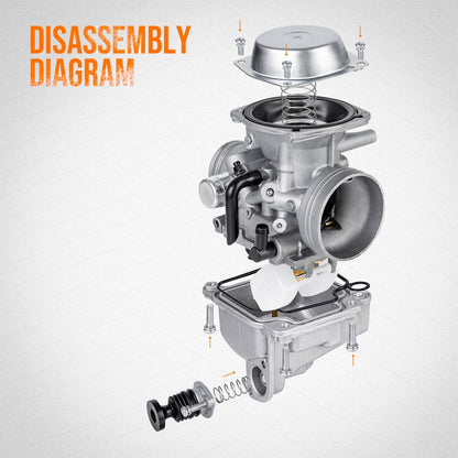Solidspare Replacement Carburetor For Honda ATV TRX300 FOURTRAX 300 1988-2000 1989 New Carb
