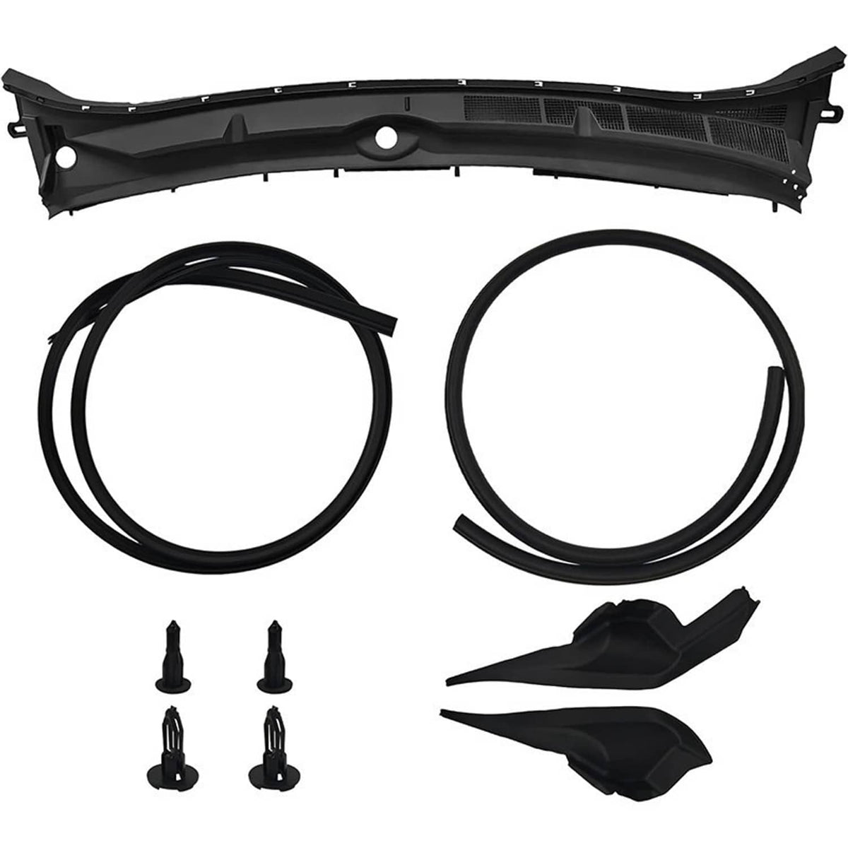 Solidspare Windshield Wiper Cowl Grille Vent Panel For 2014-2021 Toyota Tundra 557000C040