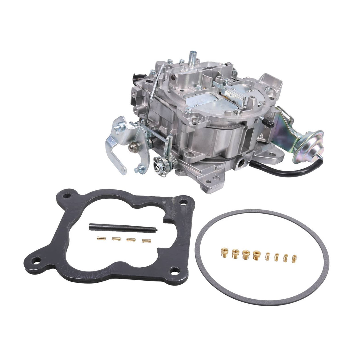 Solidspare FOR 305-350 Engines 650 CFM Electric Choke ROCHESTER QUADRAJET 4 BBL CARBURETOR