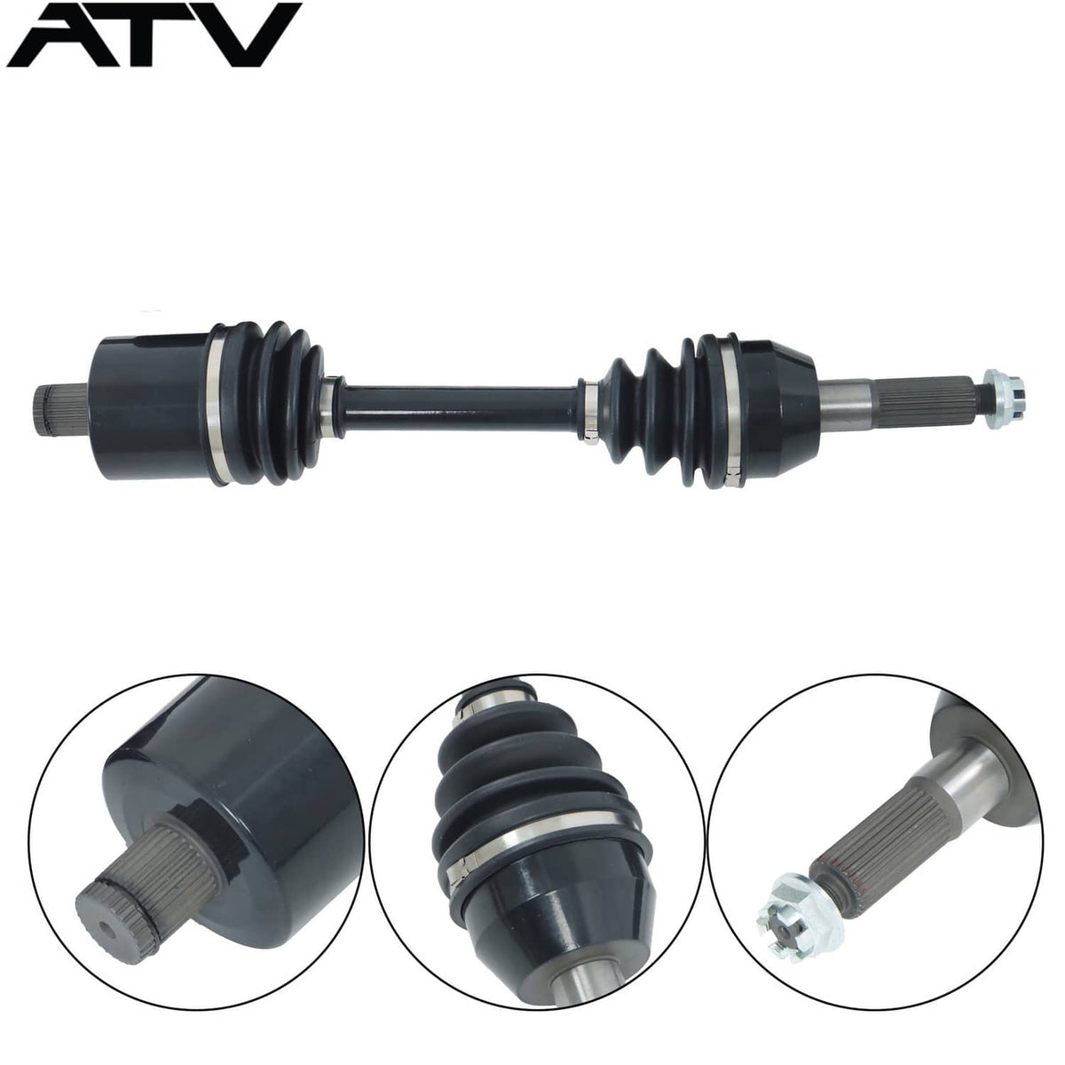 Solidspare For Polaris Sportsman 570 2021-23 Rear Left Right CV Axles Drive Shaft 1333275