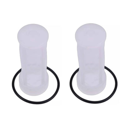 Solid Spare 2xFuel Filter & O-Ring For Mercury 87946A3 87946Q3 35-87946Q04 6hp-25hp Outboard