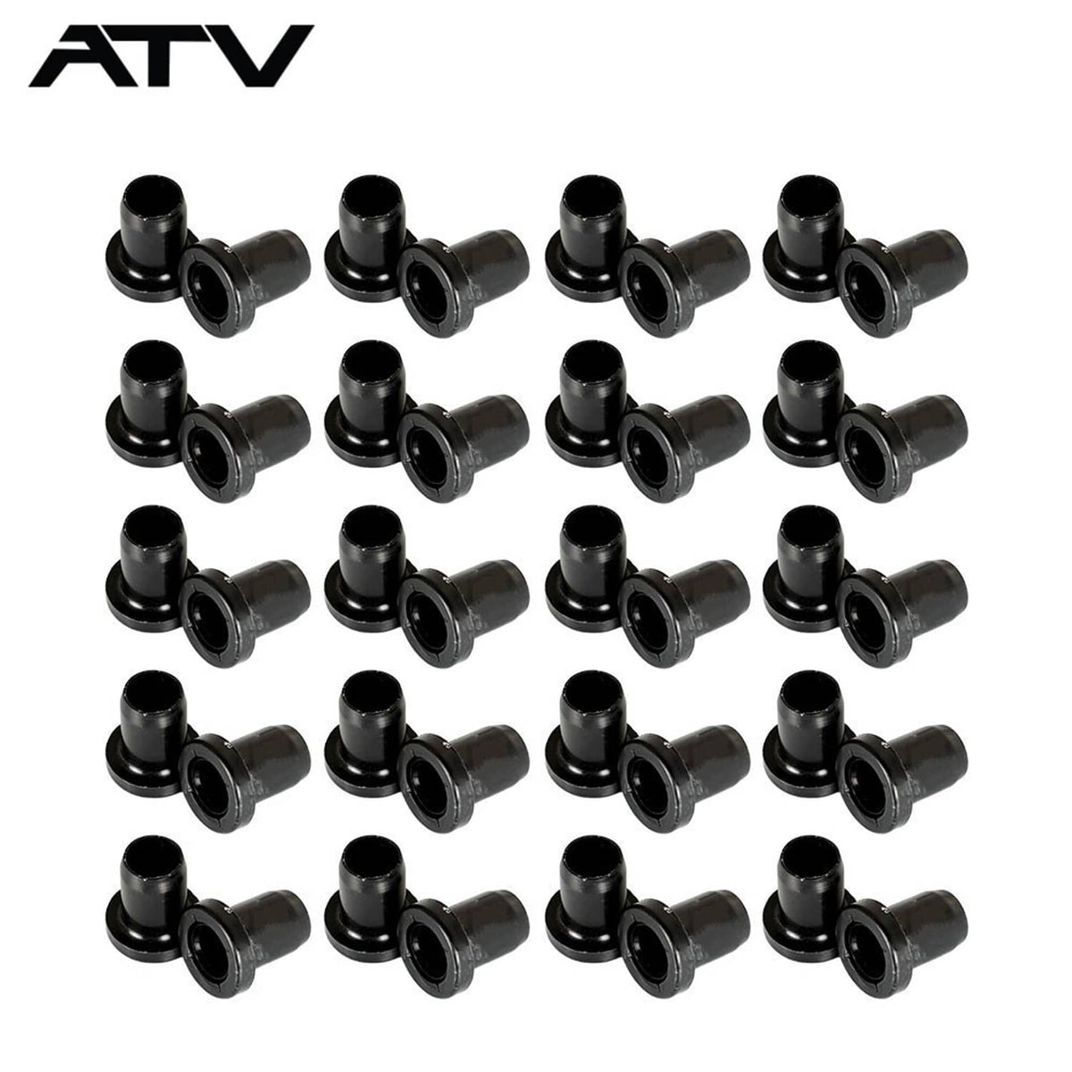 Solidspare 40 PCS A-Arm Bushing Kit for Polaris Ranger Sportsman 500 700 5439270 5431846