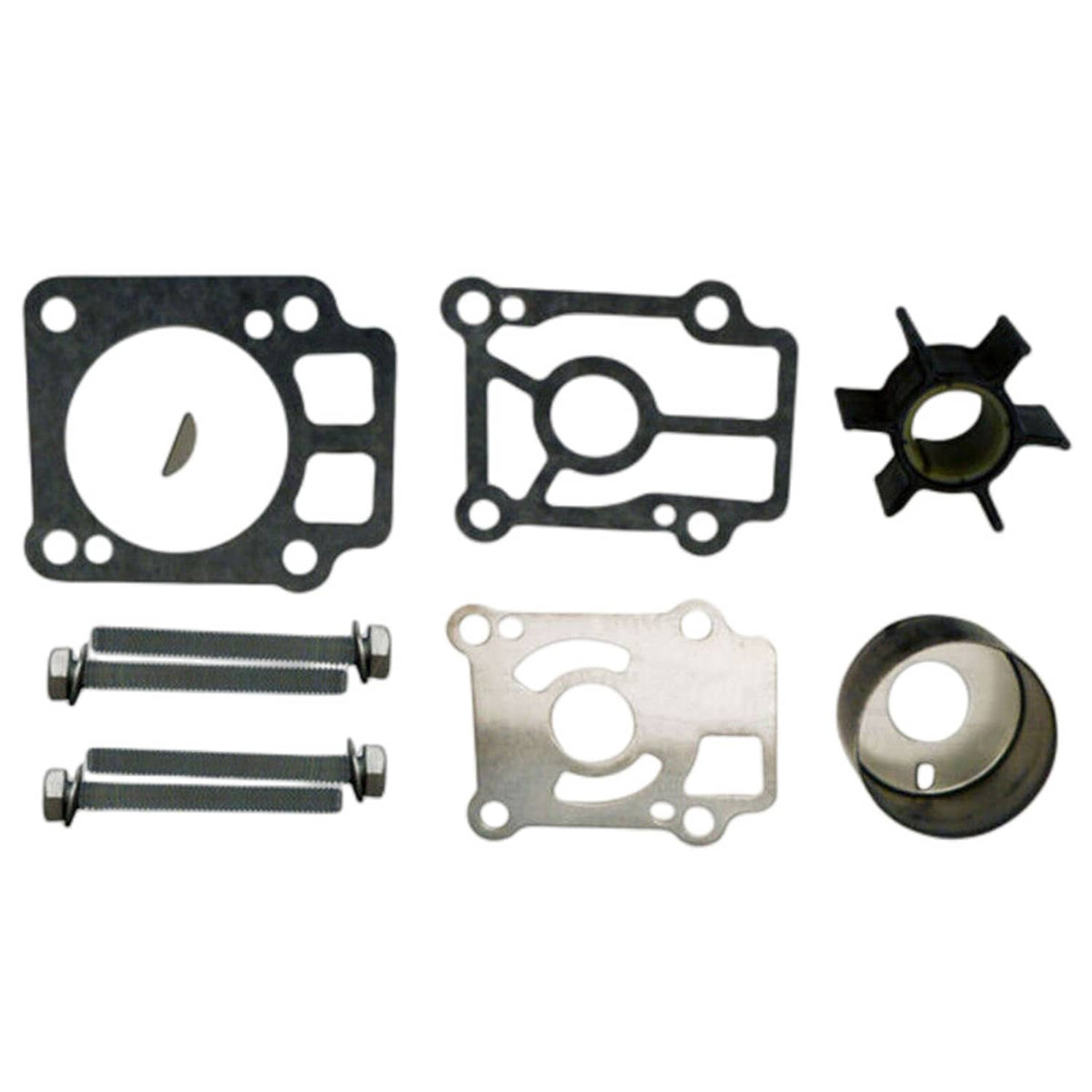 Solid Spare Water Pump Impeller Kit for Mercury Mariner Outboard 25/30HP 853792T01 853792A07