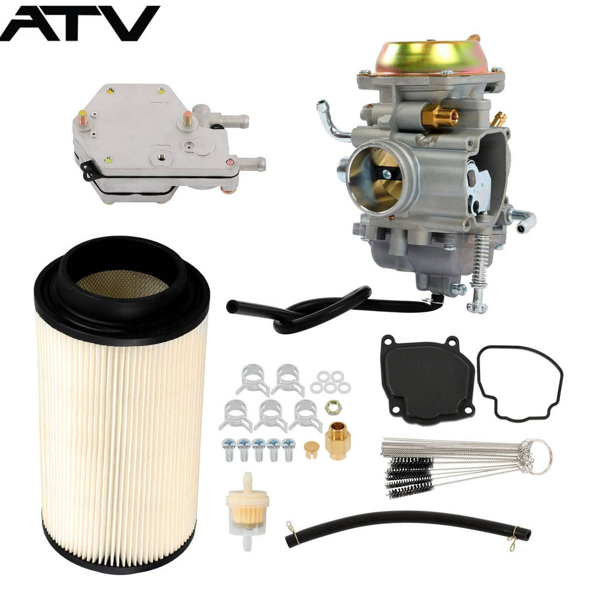 Solidspare Carburetor Kit For Polaris HAWKEYE 400 HO 2012-2014 MAGNUM 325 330 500 1999-2006