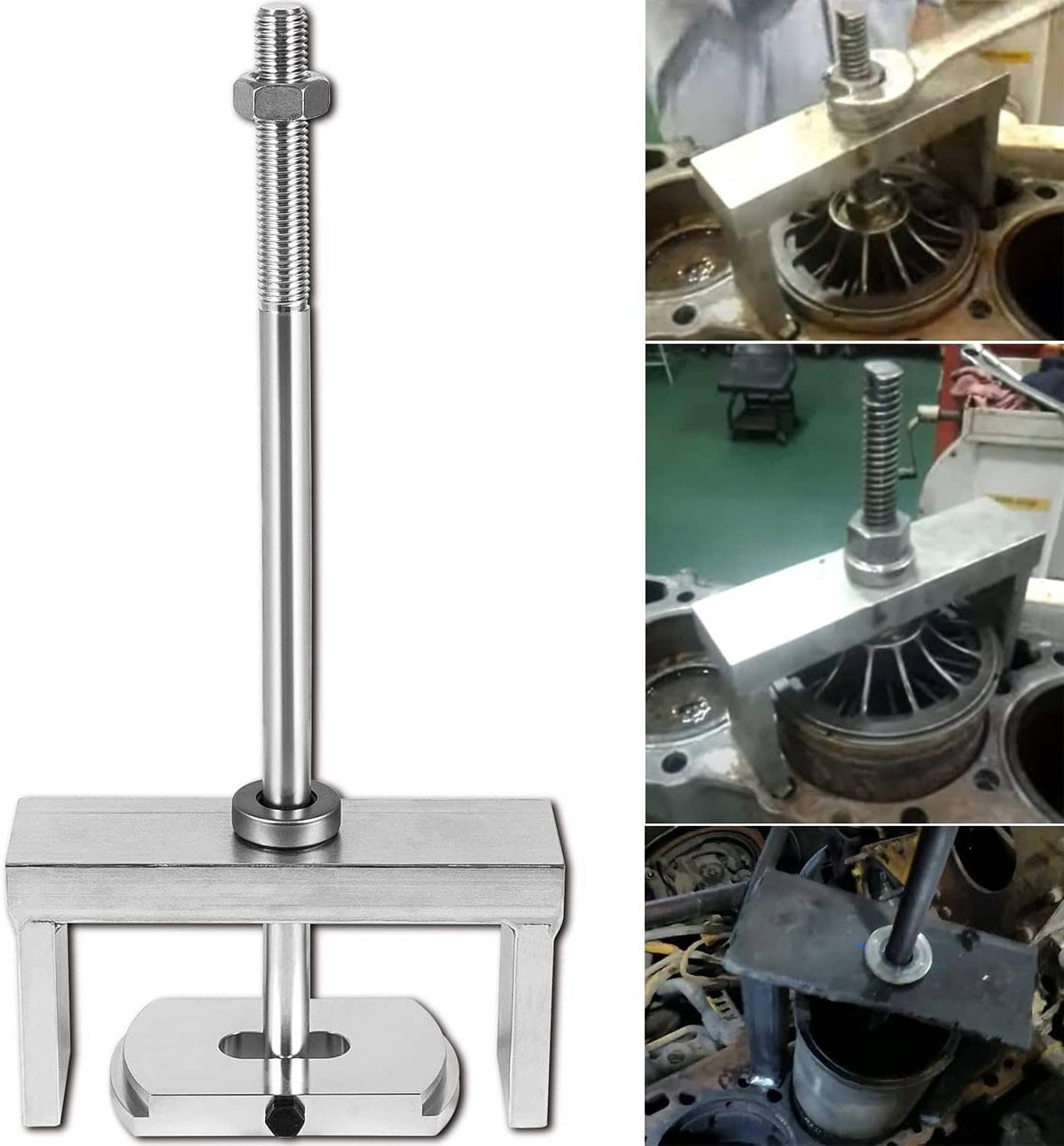 Solidspare J-35791 Cylinder Liner Puller Sleeve Remover Tool for Detroit Diesel DD60 DD50