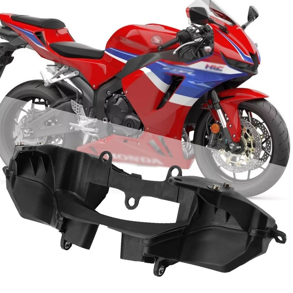 Solidspare ABS Plastic Front Upper Stay Fairing Bracket Fit For Honda CBR600RR 2007-2025