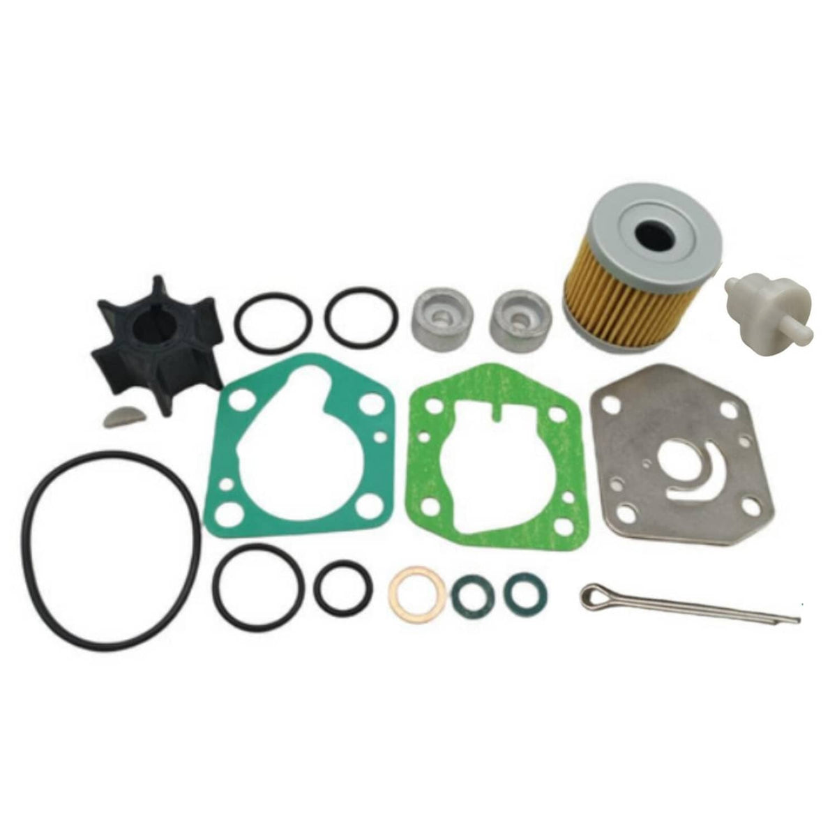 Solid Spare Suzuki DF8A DF9.9A Outboard Maintenance Kit 17400-99J01 55321-87J00 16510-45H10