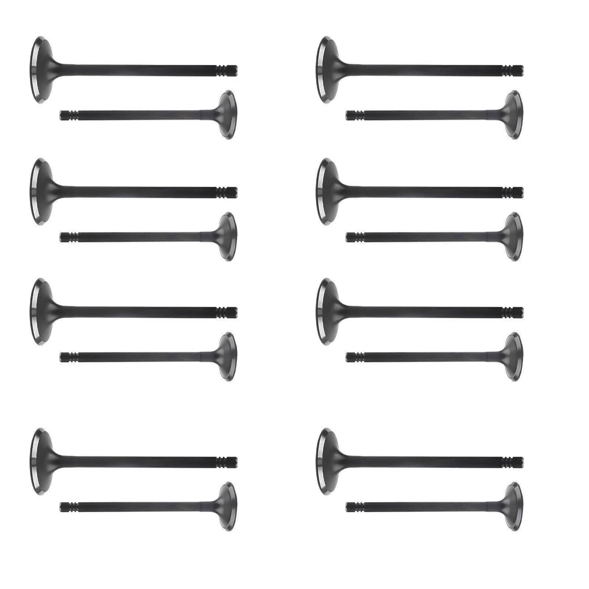 Solidspare Intake Exhaust Valves For 2007-2017 Chevrolet GM Buick Saturn 2.0L 2.4L Engine