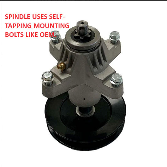 Solid Spare Deck Spindle for Cub Cadet MTD RZT54 618-04608A 918-04608A 54 Inch Deck