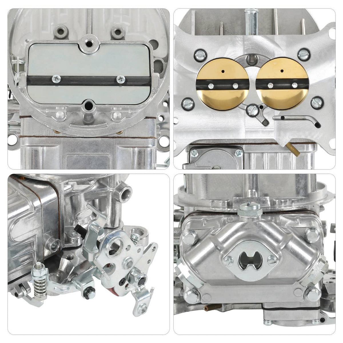 Solidspare Carburetor 500 CFM 2 Barrel Fit For 0-4412S Carb 2300 Manual Choke CJ5 CJ7