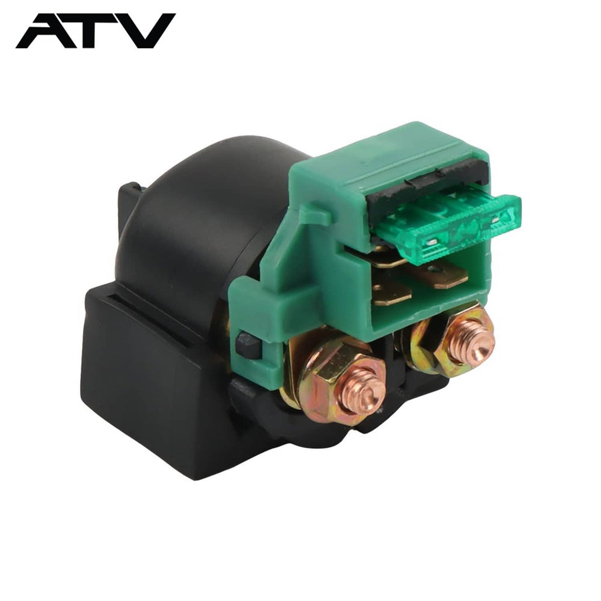Solidspare Ignition Coil + CDI &Starter Solenoid Relay For Kawasaki Bayou 220 KLF220A 96-02