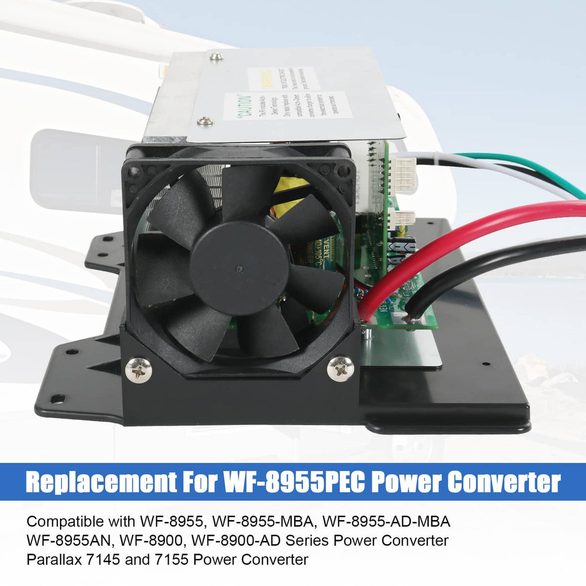 Solidspare WF-8955-AD-MBA RV Power Converter 55 Amp DC Main Board Assembly for WF-8955