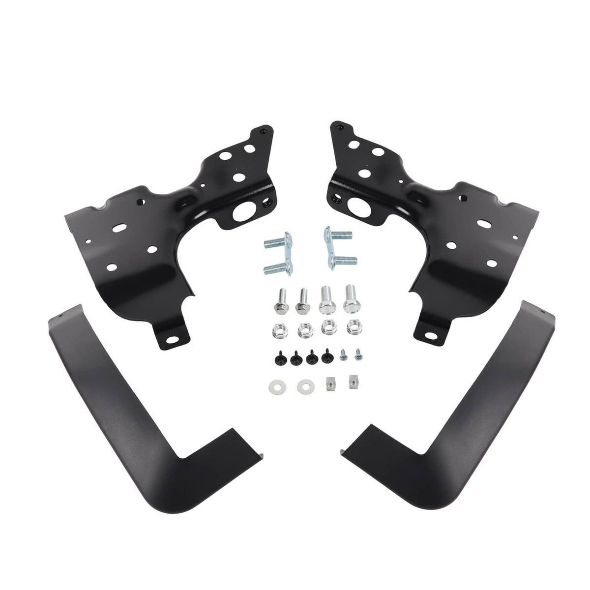 Solidspare Chrome Rear Step Bumper Assembly FIT Chevy Silverado GMC Sierra 1500 2014-2018