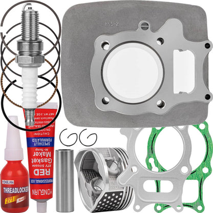 Solidspare Cylinder Jug Piston Top End Kit 72mm For Honda TRX250X 2009-20 TRX250EX 2001-08