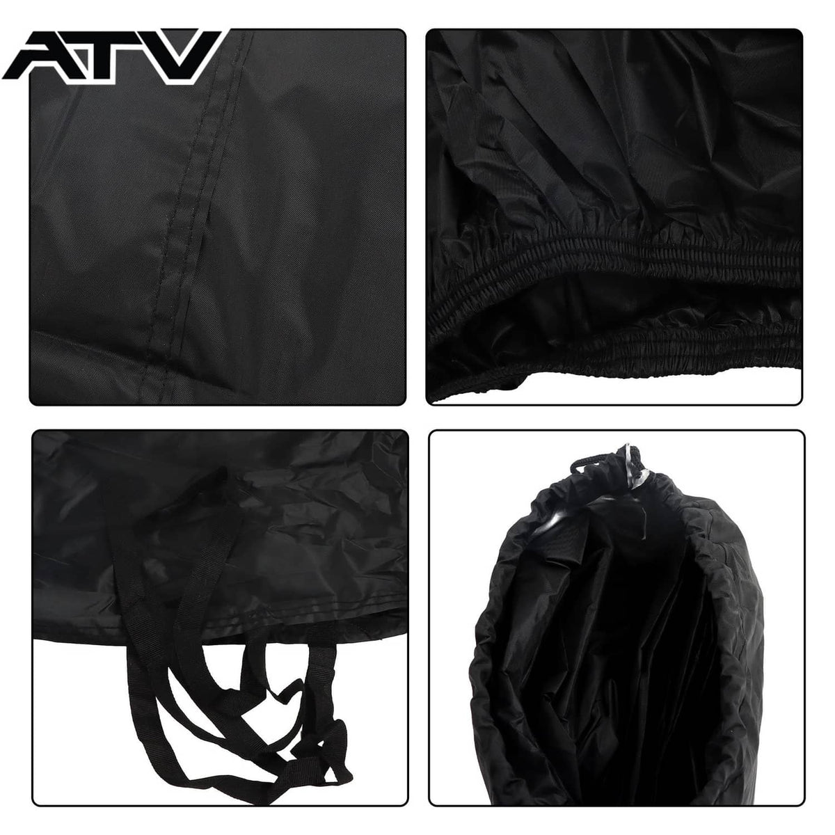 Solidspare XXXL 190T Waterproof ATV Cover Quad Bike For Polaris Can-Am For Honda For Yamaha