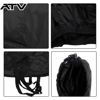 Solidspare XXXL 190T Waterproof ATV Cover Quad Bike For Polaris Can-Am For Honda For Yamaha