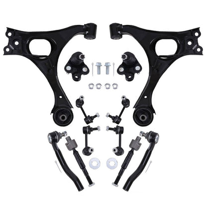 Solidspare Front Suspension Kit Lower Control Arms For 2006-2011 Honda Civic 1.8L 1799CC