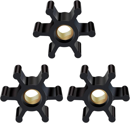 Solid Spare Impeller for Utility Water Transfer Pump Fits 1/10th HP & 1/12th HP 3 Pack