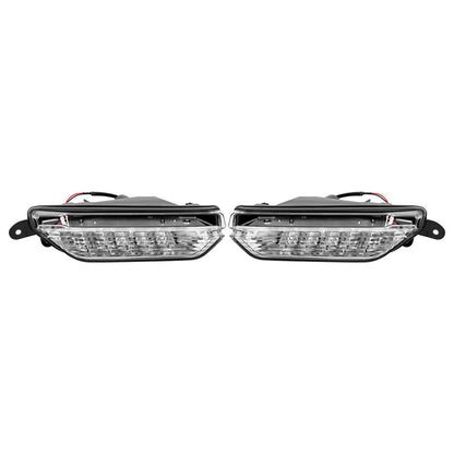 Solid Spare Pair Fog Daytime Running Light Lamp Clear For Infiniti QX50 2016 2017 LH+RH
