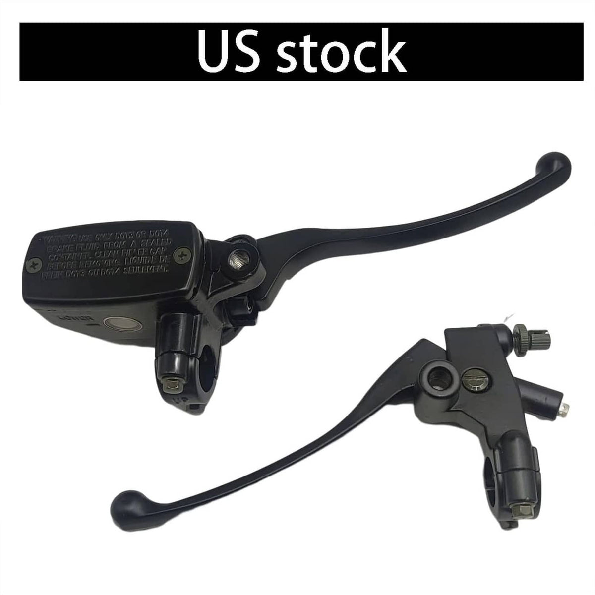 Solidspare Front Brake Master Cylinder & Clutch Perch for Honda XL600 XL650
