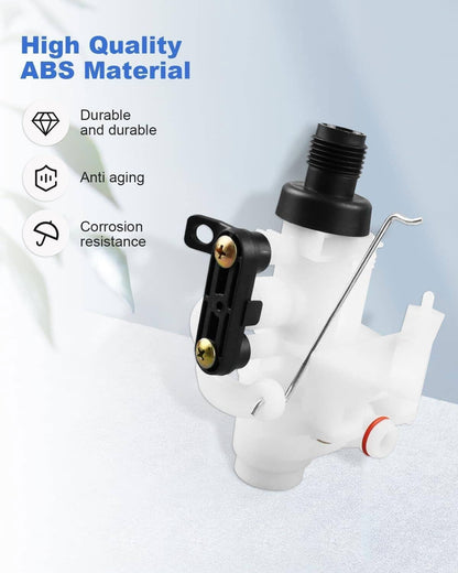 Solidspare Upgraded For RV Thetford Aqua Magic V Toilet Water Valve Replacement Part# 31705