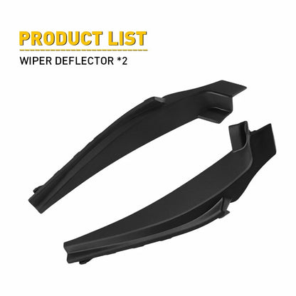 For 2013-2019 Nissan Sentra Front Windshield Wiper Side Cowl Extension Cover 2PC