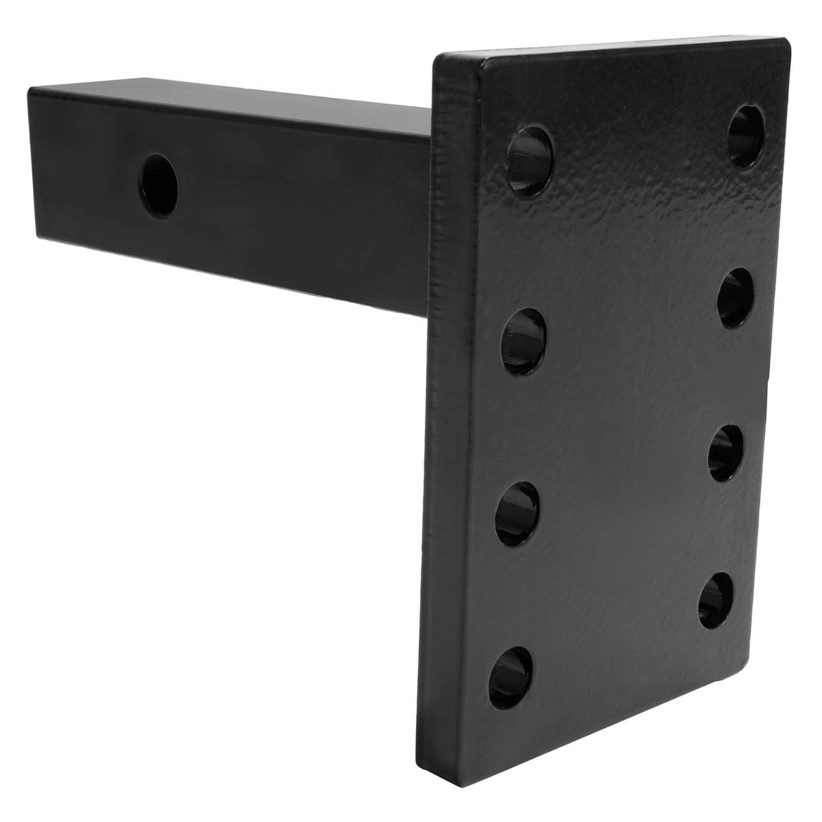 Solidspare Hook Mounting Plate 3-Position 8 Hole For 2 Inch Receiver Hitch 20000LBS
