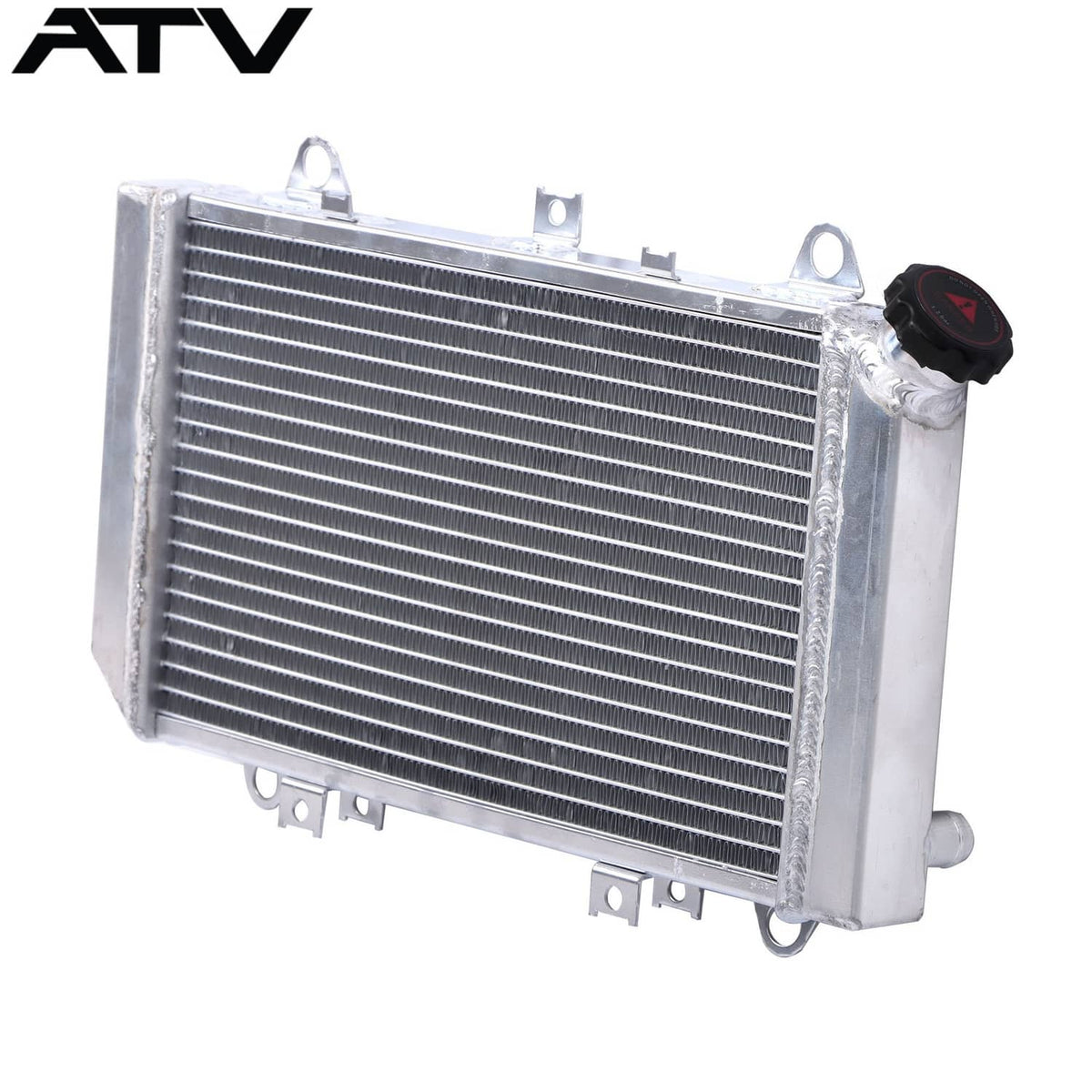 Solidspare Aluminum Radiator with cap For Kawasaki KAF 620 Mule 2500 2510 93-00 #39061-1270