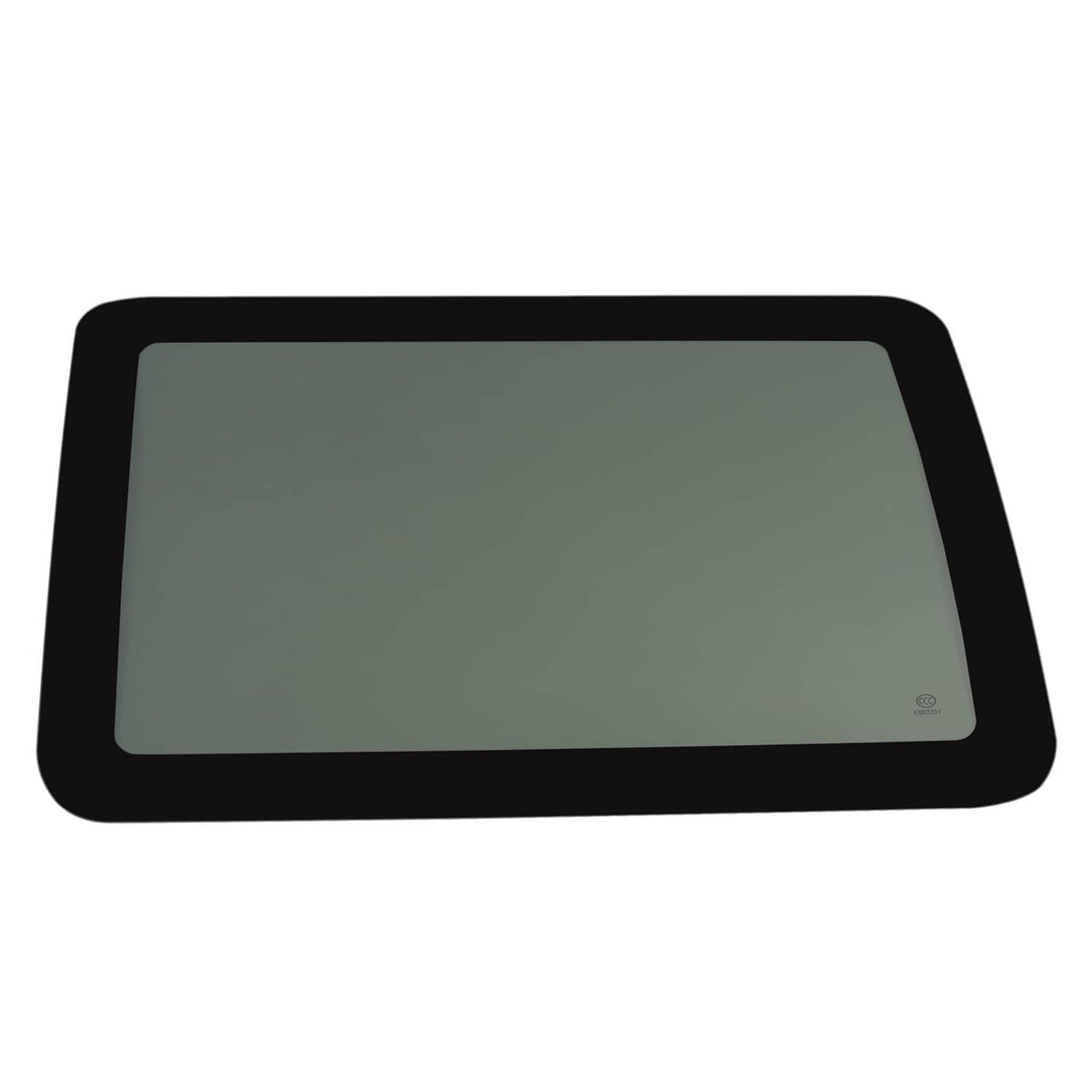 Solid Spare Fit Jeep Wrangler 2007-2010 Rear Left Driver Door Window Glass Dark Replacement