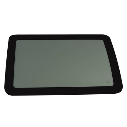Solid Spare Fit Jeep Wrangler 2007-2010 Rear Left Driver Door Window Glass Dark Replacement
