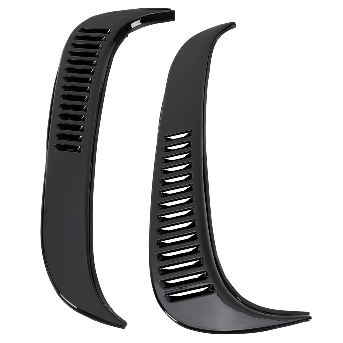 Solid Spare For Lexus LX450 /Toyota Land Cruiser 80 Rear Louver Quarter Side Window Vent Set