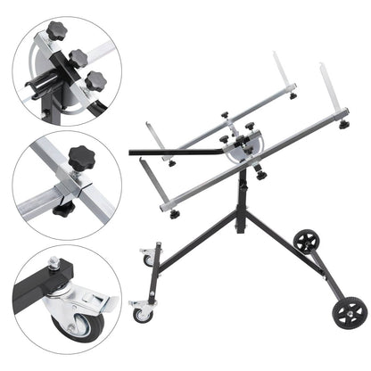 Solid Spare Auto body Paint Stand 180° Rotating Painting Stand Automotive Painting Stand