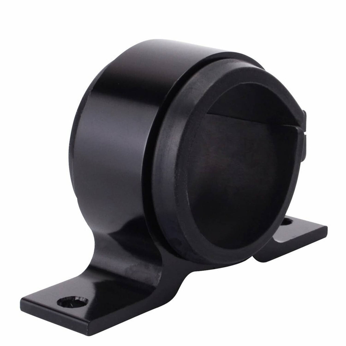 Solidspare 50mm Single Clamp Cradle Fuel Pump Bracket Fuel Filter Mounting Black US STOCK