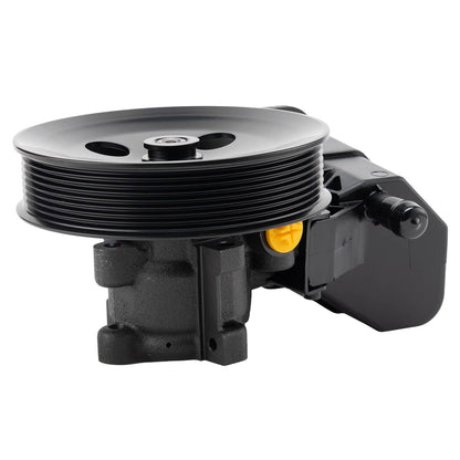 Solidspare Power Steering Pump w/ Reservoir & Pulley For 2003-2007 Dodge Ram 2500 3500