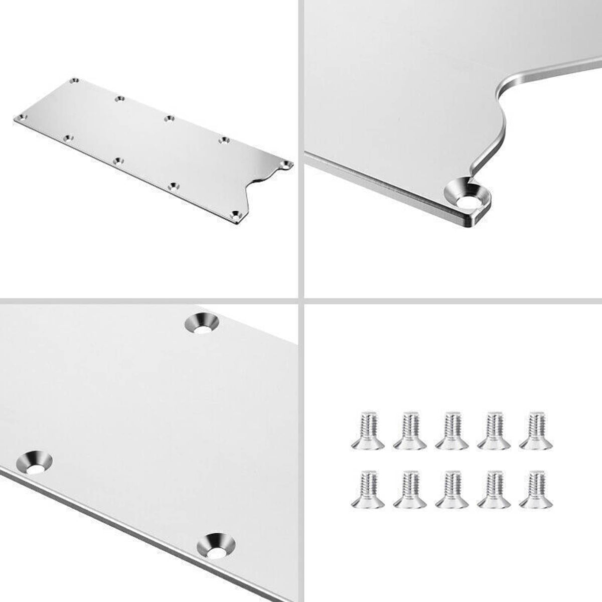 Solidspare Valley Pan Cover Plate (Knock Sensor Delete) For LS Gen 3 Billet LS1 LS2 LS3 LS7