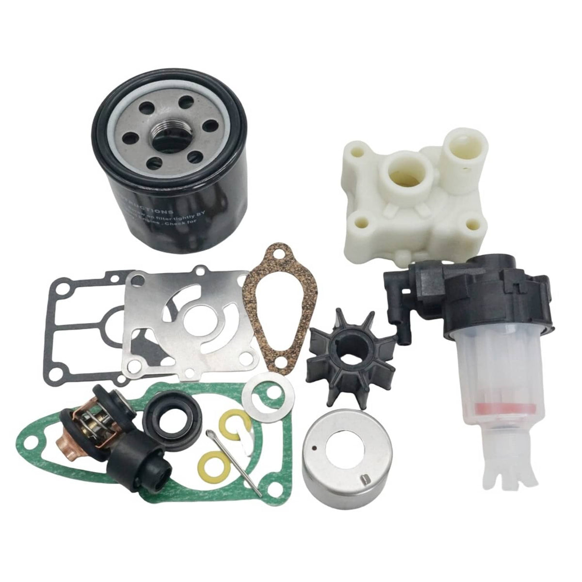 Solid Spare 8M0151470 Maintenance Service Kit For Mercury Mariner 15HP 20HP 4Stroke Outboard