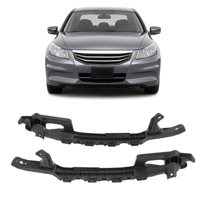 Front Bumper Bracket Driver and Passenger Side Fit 2008-2012 Honda Accord Sedan
