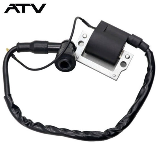 Solidspare NEW Black Ignition Coil For Golf Cart Yamaha G1 J10 1976-1986 ATV