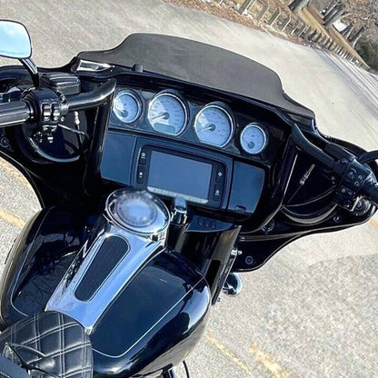 Solidspare 12 Inch Ape Hangers 1 1/4" Handlebar For Harley Street Glide Electra Tri Glide