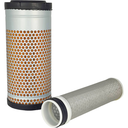 Solid Spare Outer Inner Air Filter Kit FYD00000374 FYD00001540 Fit for Yanmar V4-7 VIO50-6A