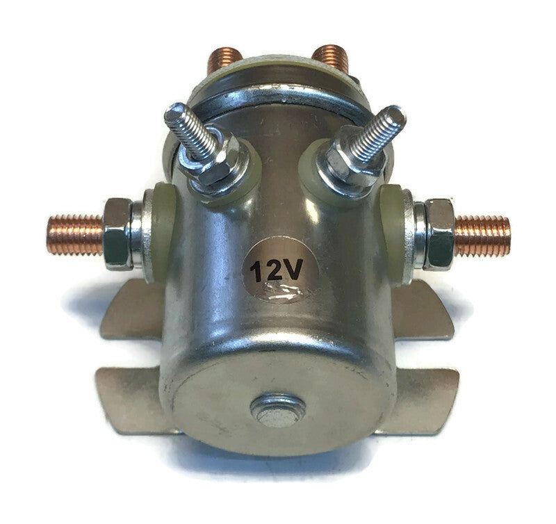 (4) 12V Single Pole Double Throw Solenoid replaces Auto Crane 300105, 300105-001