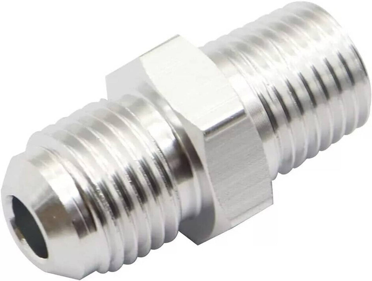 Solidspare Flexible SS Braided Transmission Cooler Lines Kit (6AN Hose) For GM 4L60E 4L80E