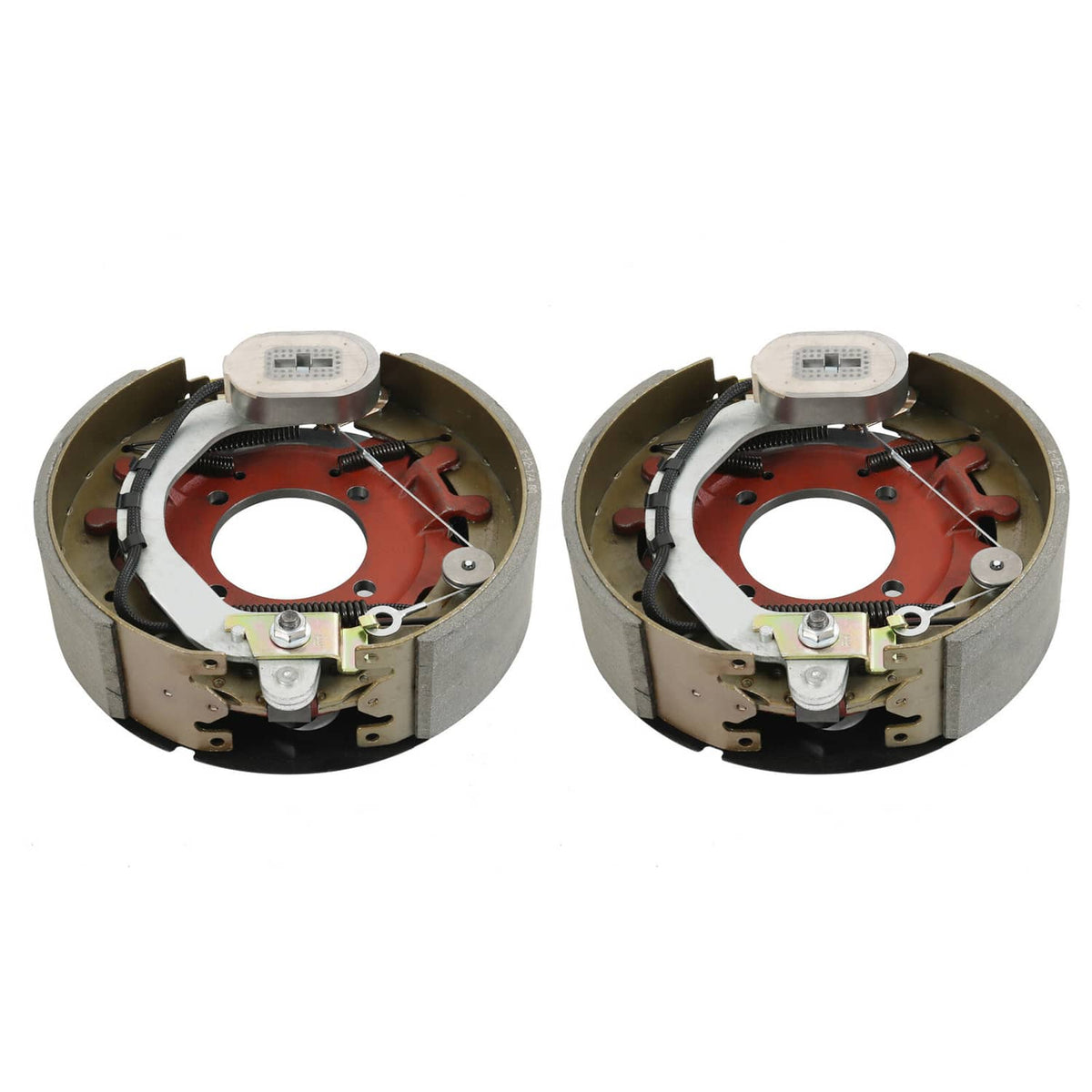 Solidspare Electric Trailer Backing Plate Brake 12-1/4 x 3-3/8 8000 Set for Dexter 8K Axle